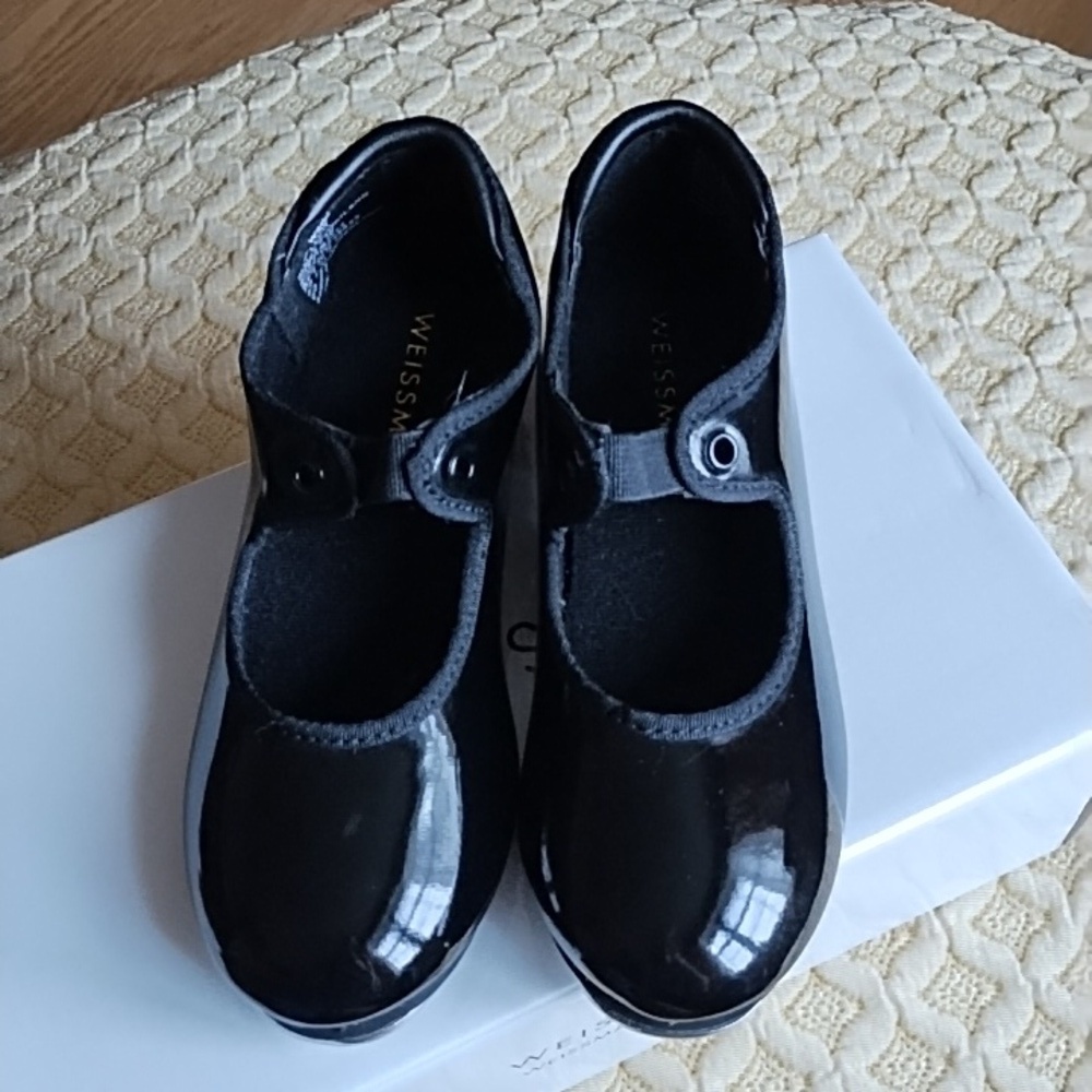 Weissman Black Ribonnette Tap Shoes - Picture 3 of 9